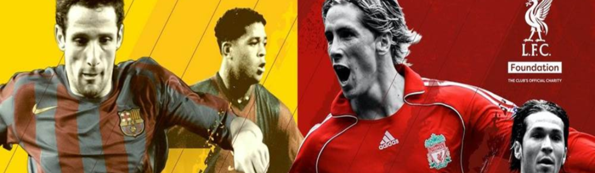 Mecz Towarzyski: Liverpool FC Legends-FC Barcelona Legends już od 553 zł! (przelot+bilet na mecz+nocleg)